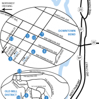 First Friday Art Walk Map