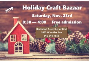 Holiday Craft Bazaar @ Redmond Assembly of God