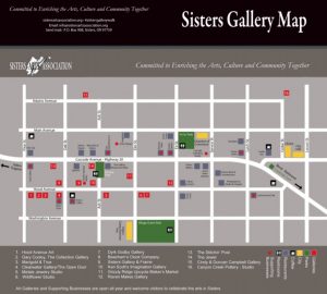 4th FRIDAY ARTWALK IN SISTERS, OR, ALL-DAY 10AM-7PM @ Downtown Sisters Oregon
