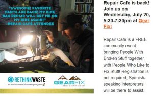 Repair Café @ The Gear Fix