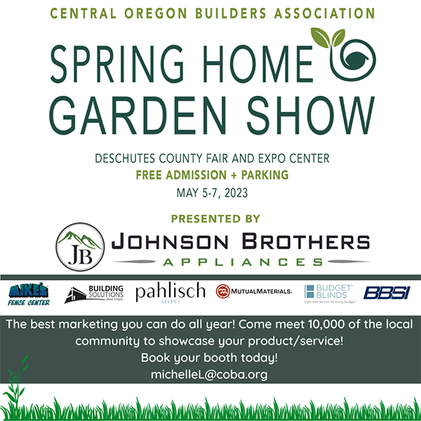 Central Oregon Builders Association Spring Home Garden Show @ Deschutes County Fair and Expo Center
