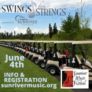 Sunriver Swings fore Strings Golf Tournament @ Woodlands Golf Course, Sunriver, Oregon