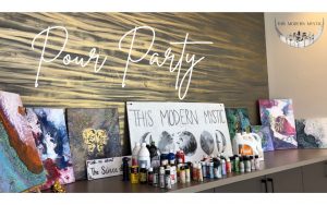 Pour Party - Intuitive painting as a spiritual practice @ Hanai