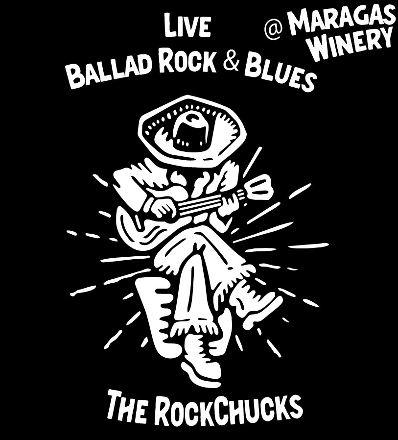 Live Afternoon Ballad Rock & Blues featuring the “Rockchucks” at Maragas Winery