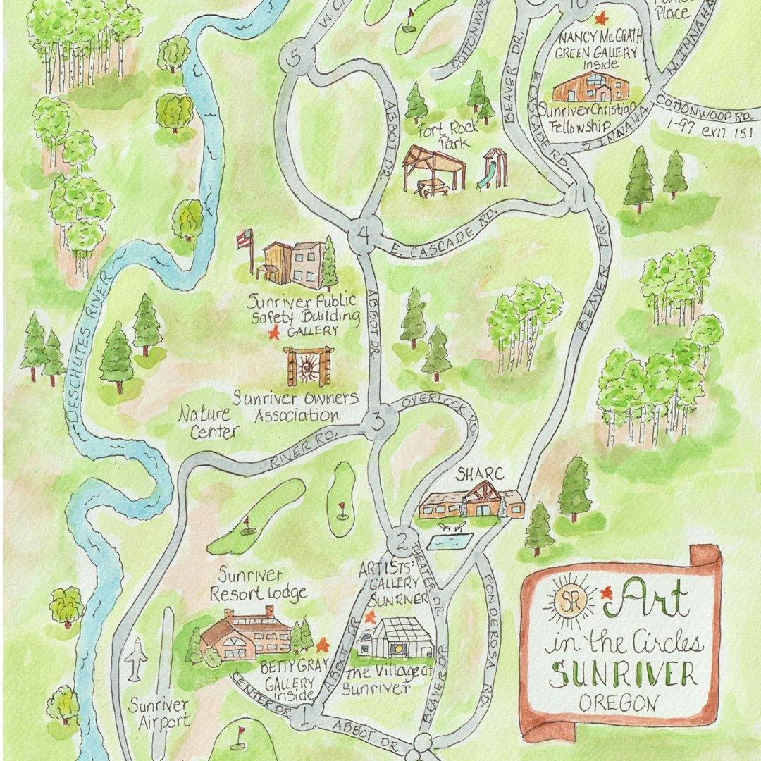 Art in the Circles: All Paths Lead to Art in Sunriver