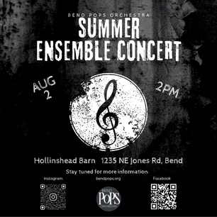 Bend Pops Orchestra Summer Ensemble Concert