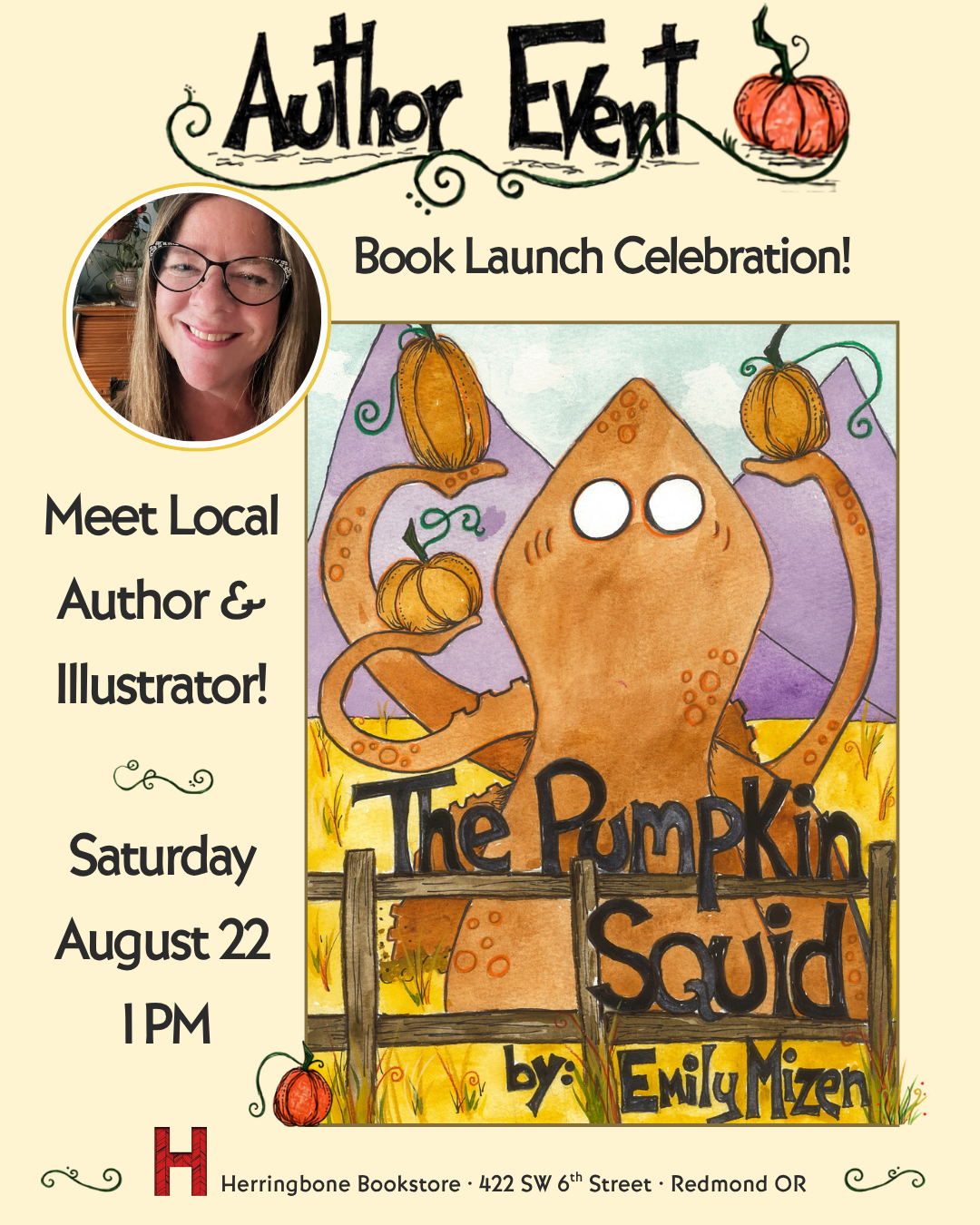 Author Event & Book Launch: Emily Mizen