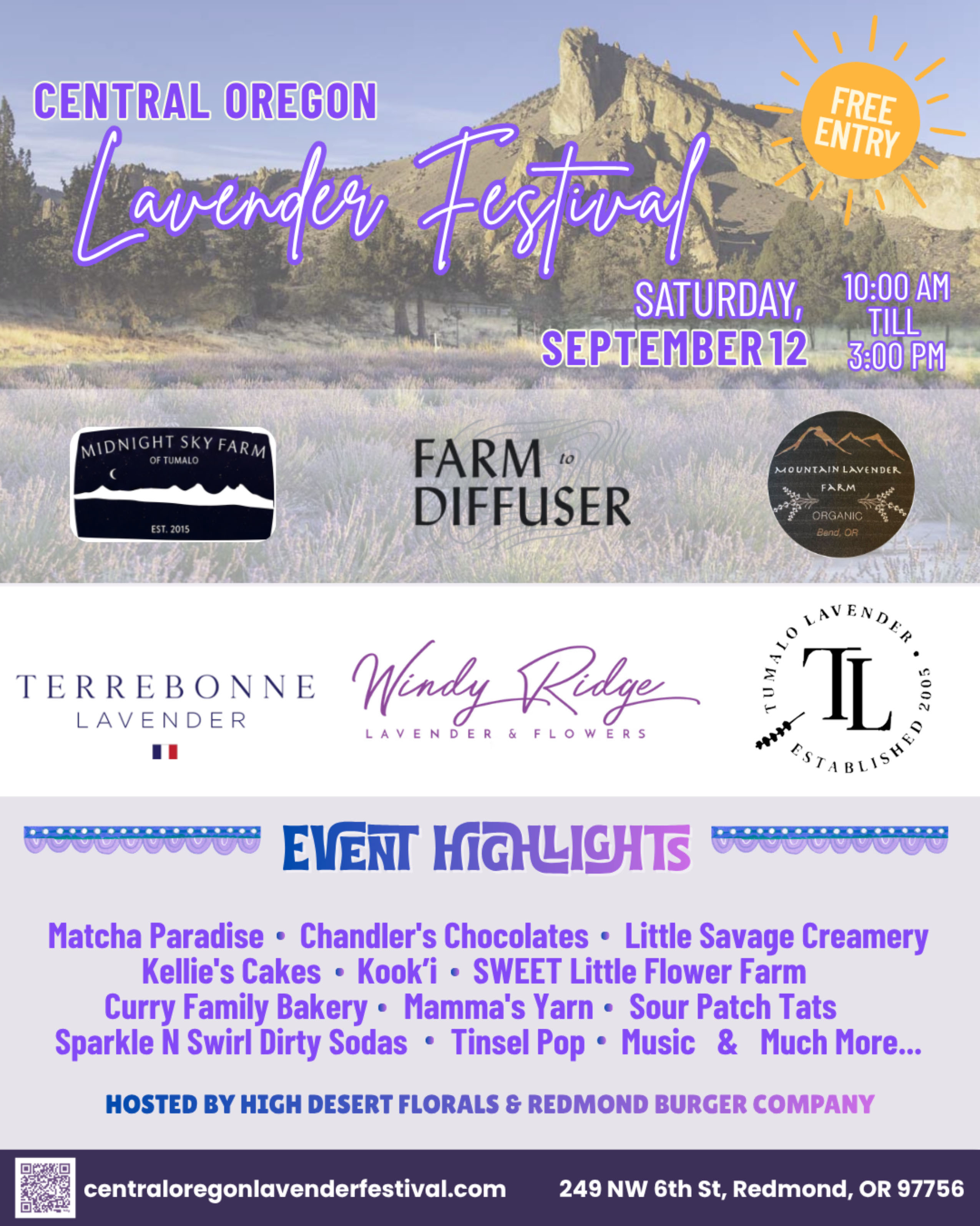Central Oregon’s 1st Annual Lavender Festival | Redmond, Oregon