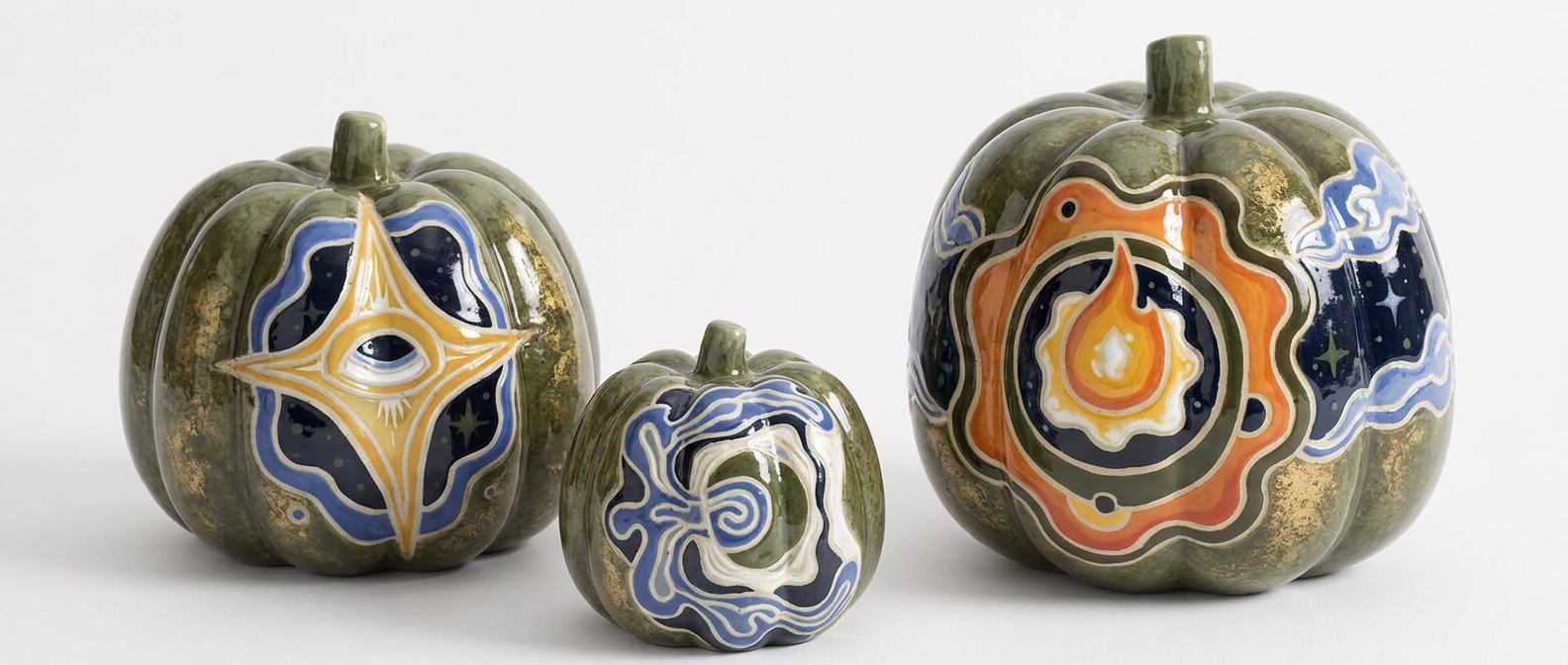 Ceramic Sgraffito Pumpkin Workshop