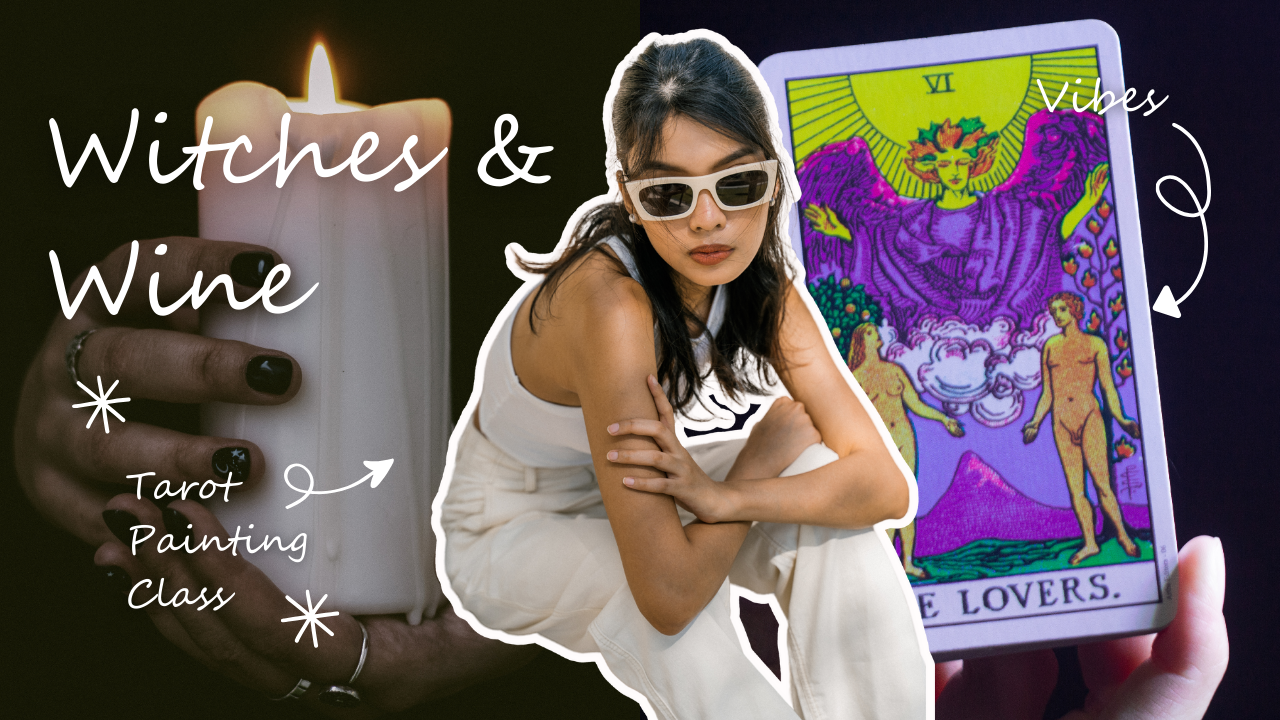 Witches & Wine: Tarot Painting Workshop